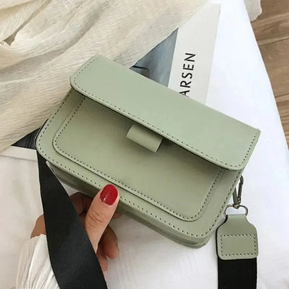 Classic PU Leather Crossbody Bag
