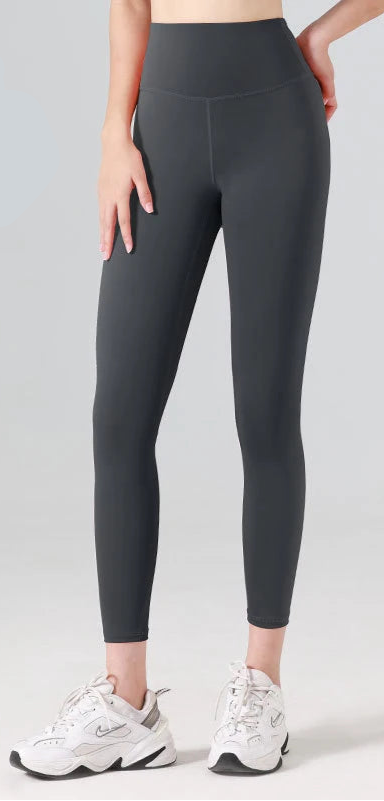 Ribbed High-Waisted Yoga Pants