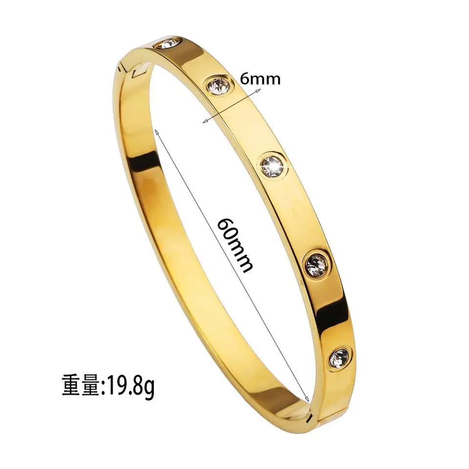 Titanium Steel Luxury Women's Bracelet