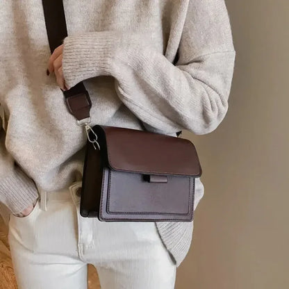 Classic PU Leather Crossbody Bag