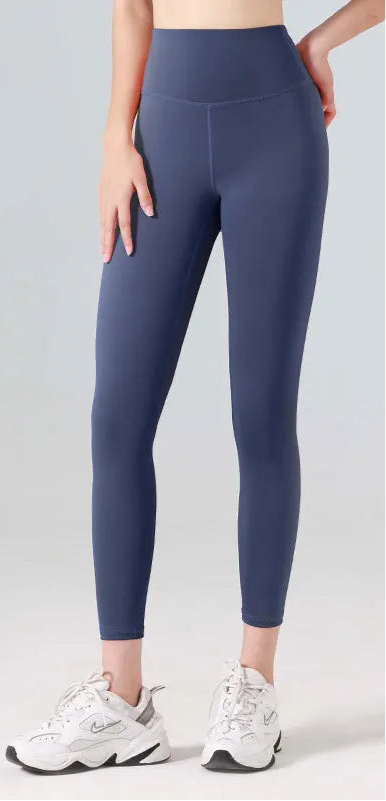 Ribbed High-Waisted Yoga Pants