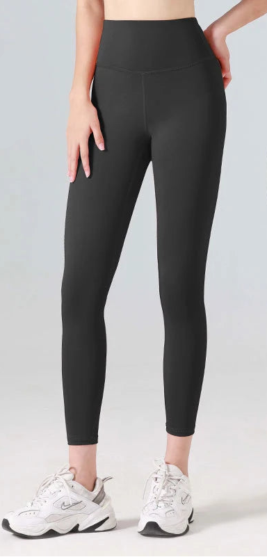Ribbed High-Waisted Yoga Pants
