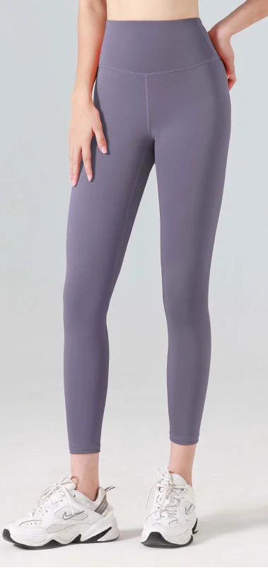 Ribbed High-Waisted Yoga Pants