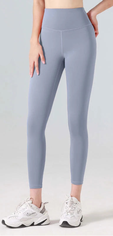 Ribbed High-Waisted Yoga Pants